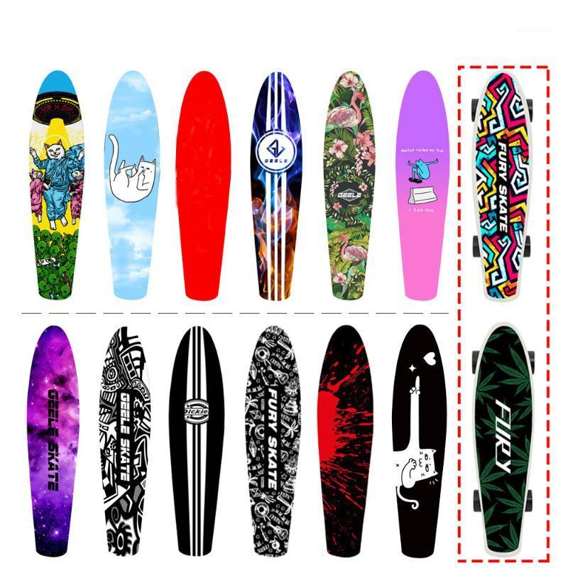 

55cm Small fish board special sandpaper Small fish board grinding paper Individual anti-skid sandpaper Skateboard Sticker Grips1
