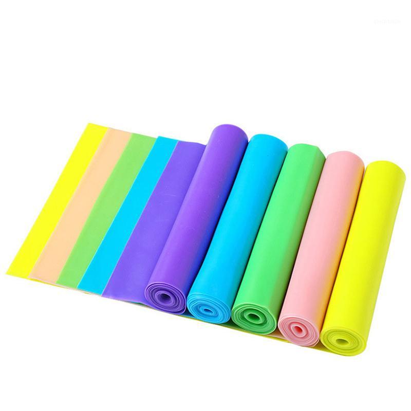 

TPE Resistance Bands Fitness Rubber Tension Band For Yoga Pilates Training Expander Elastic Strength Loop Bands1, Yellow