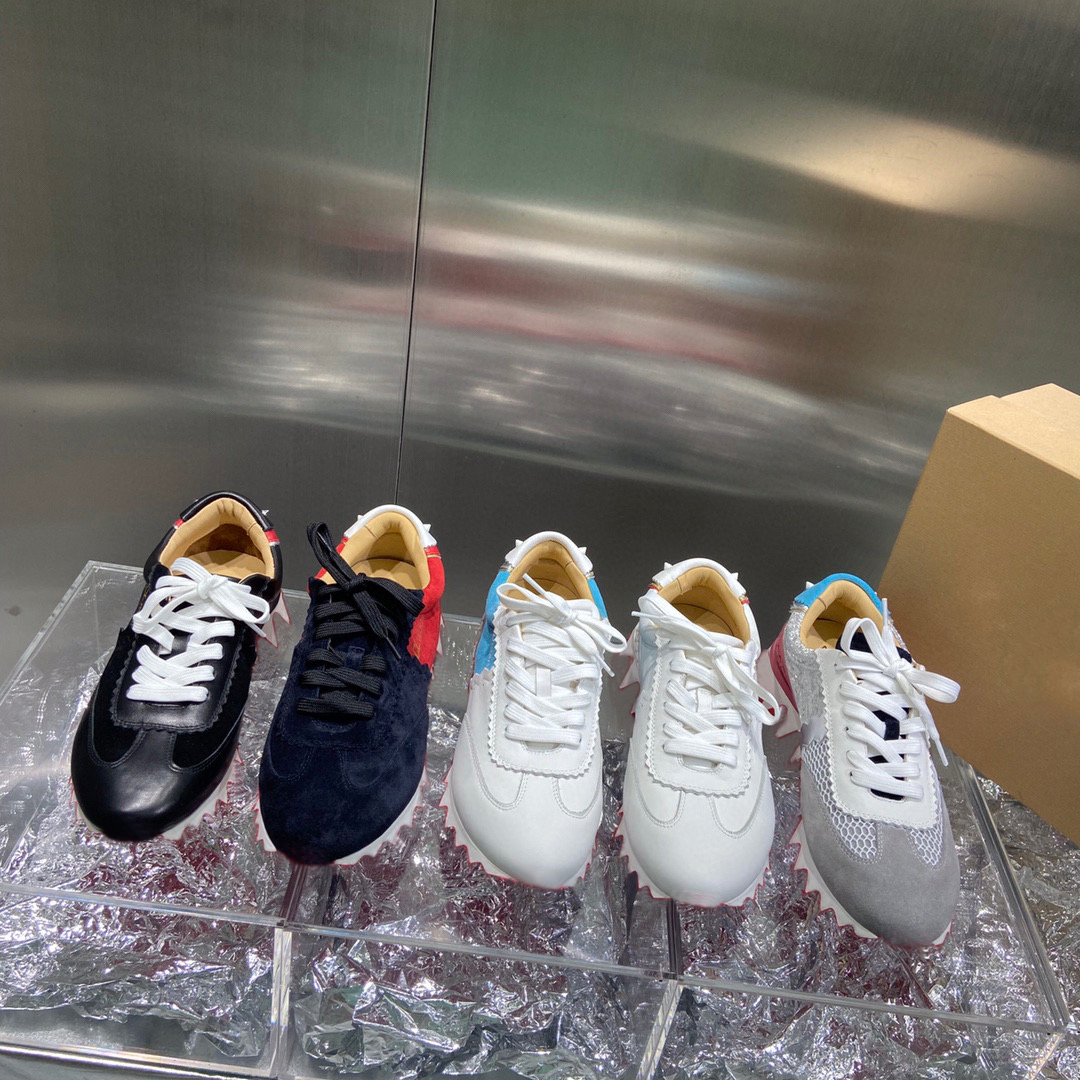 

2021 Men Women Casual Shoes Rivet sneakers walker shoe Sneaker top quality with box large size35-48