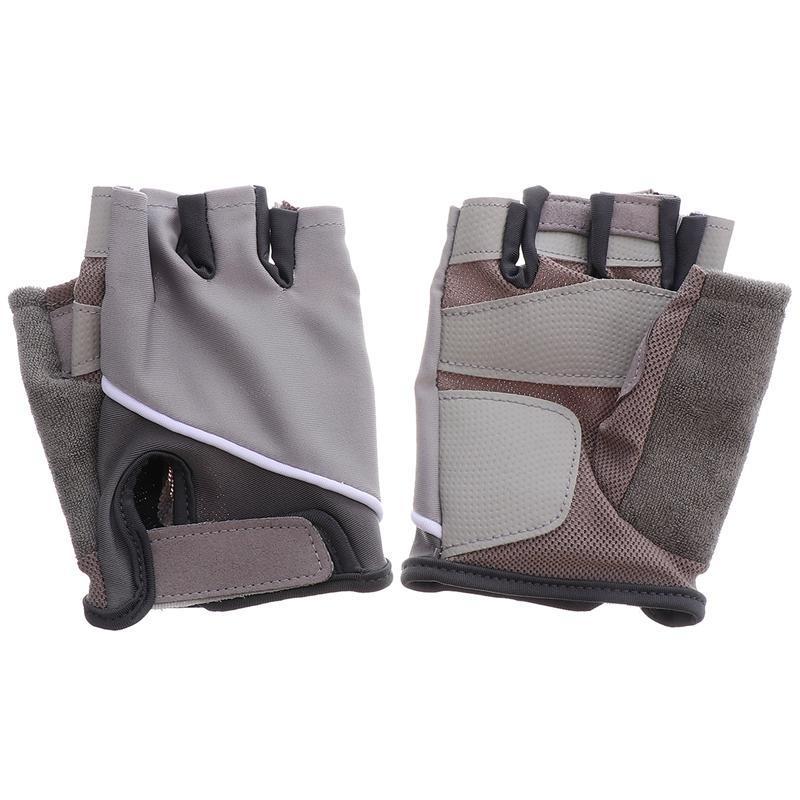 

Five Fingers Gloves 1 Pair Unisex Sports Half-Finger Antislip Weightlifting (M)