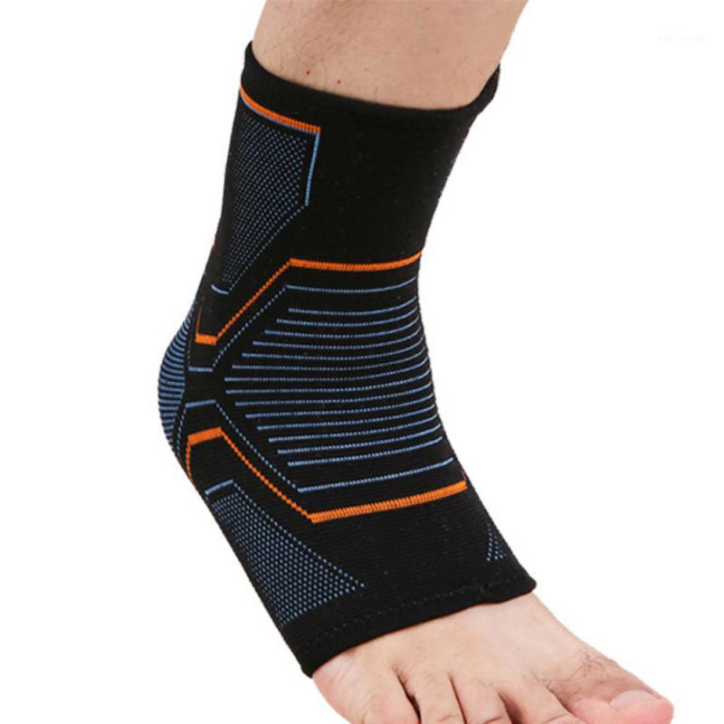 

1 PCS Ankle BreathableBrace Compression Supportive Sleeve Elastic Anti Recovery Joint Pain Basket Foot Workout Protector1, Orange