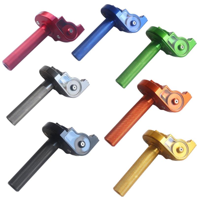 

22mm Handlebar CNC Aluminum Throttle Grip Quick Settle For CRF50 70 110 IRBIS 125 250 Dirt Pit Bike Motorcycle Motocross