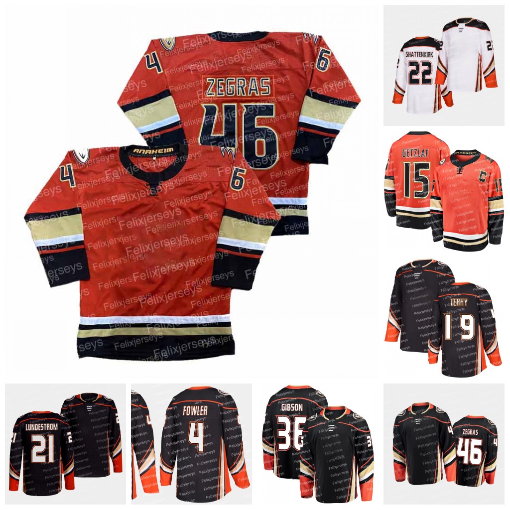 

Trevor Zegras Jersey Troy Terry Sonny Milano Ryan Getzlaf Kevin Shattenkirk John Gibson Cam Fowler Isac Lundestrom Rickard Rakell Hampus Lindholm Adam Henrique, Home jersey youth: size s-xl