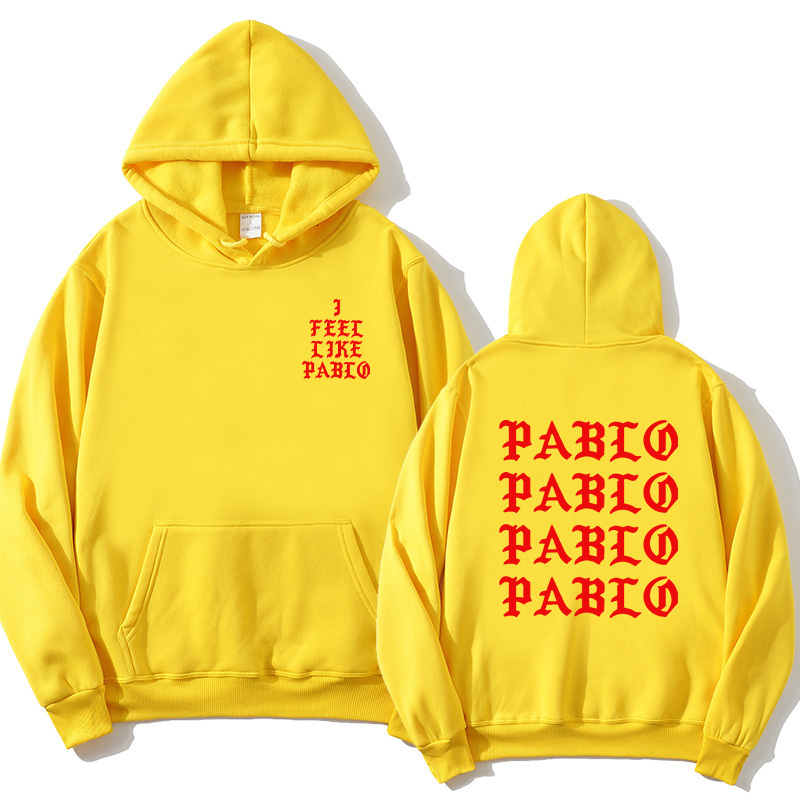 

2021 New i Like Paul Kanye West Undershirt Homme Hoodie Men' Hip Hop Streetwear Hoody Pablo Women' Pullover Fast Xb7z, Red
