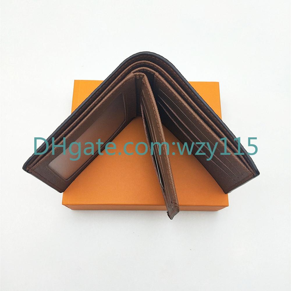

2020 Top High quality wallet Paris plaid style Designer mens wallet women wallet high-end S designer animal G Wallets with box Free air mail, Red;black