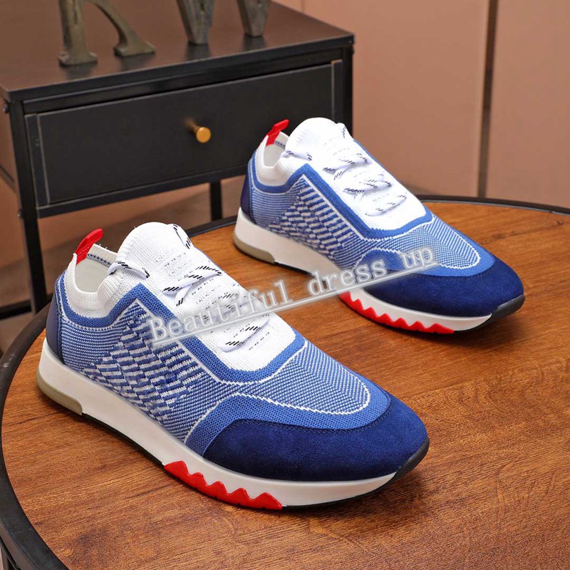 

2020 New Luxury Designer Brand H Sneakers Top Cowhide Fashion Men Comfortable Casual Flat Shoes high shoes mk01
