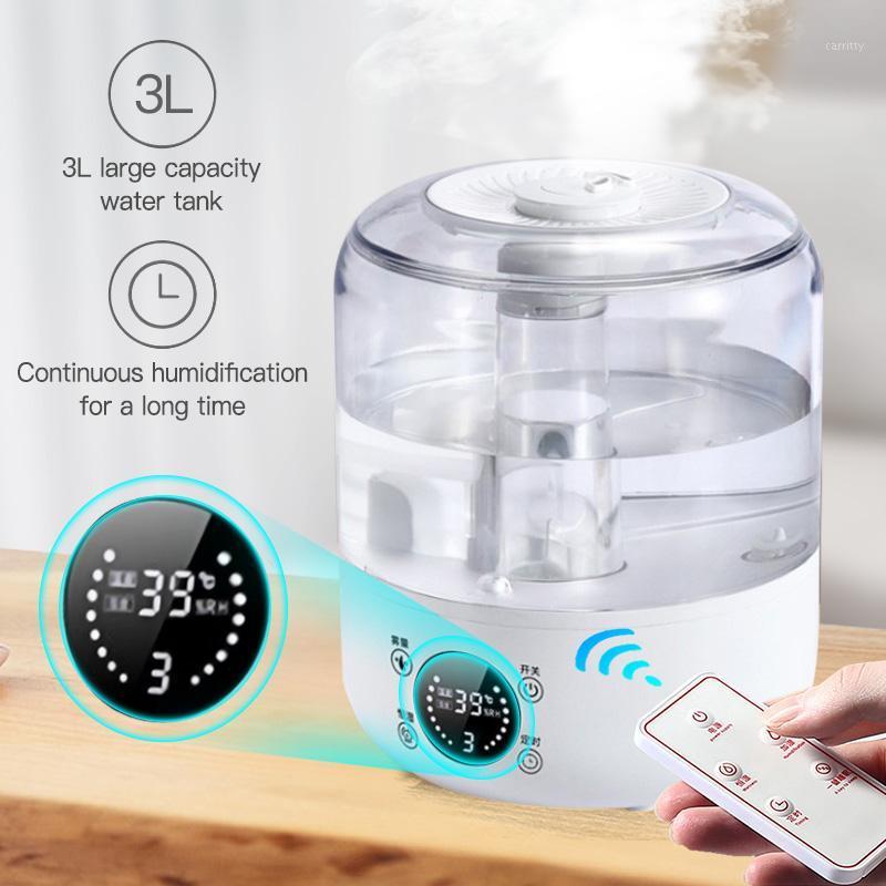 

3000ML Home Smart Air Humidifier Remote Control Double sprays Mister Office Essential Oil Aroma Diffuser Timing Mist Adjustable1