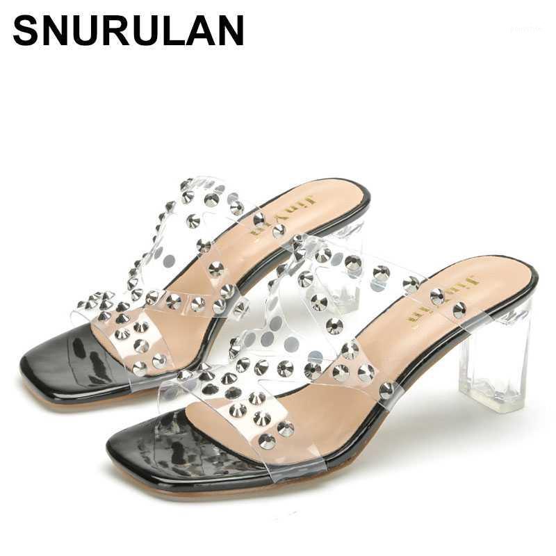 

SNURULAN Sandal Summer Fashion Rhinestones Women's Band Retro Shoes Sandals For Women1, Black