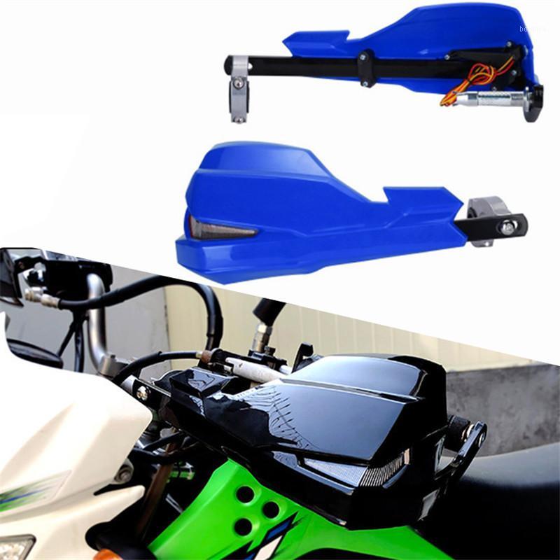 

scooter hand shild turn signal light parts motorbike hand protection flashing moto guard with flasher motorcycle handguard1
