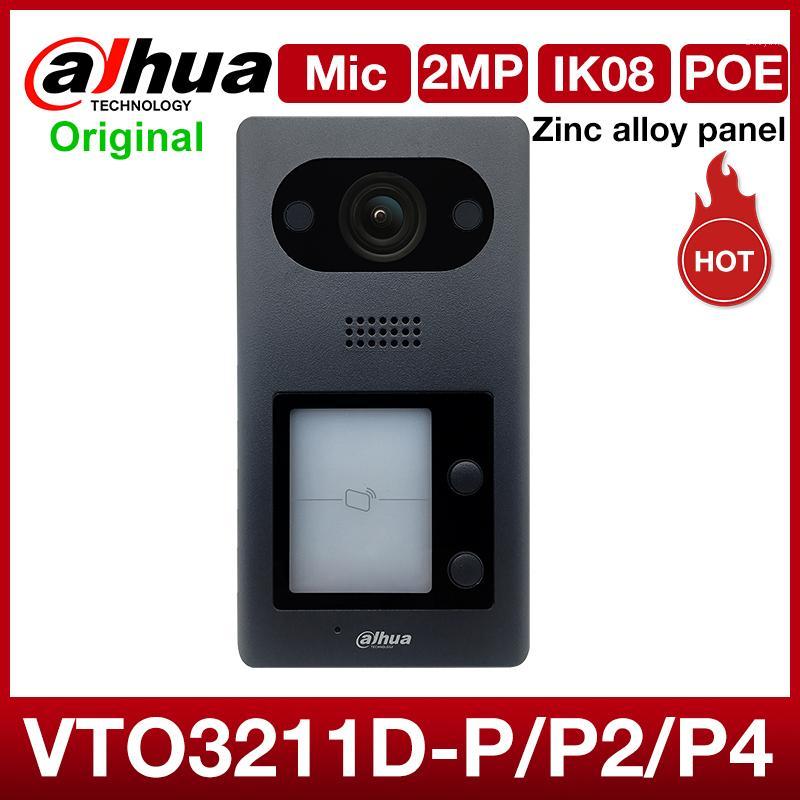 

Dahua intercom VTO3211D-P/P2/P4-S1 2MP HD Video doorbell Phone APP Remote intercom Mic IP 1/2/4-button Villa Outdoor Station1