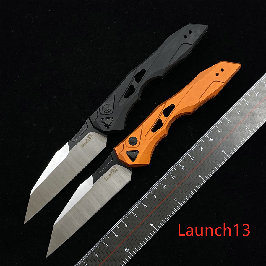 

Keshaw 7650 Launch13 automatic auto folding knife CPM-154 aluminum handle outdoor camping hunting pocket EDC tool knife