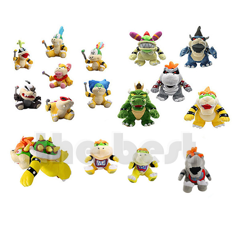 

More Style Bowser Koopa Plush Toy Kids Holiday Gifts 17-30cm, As picture
