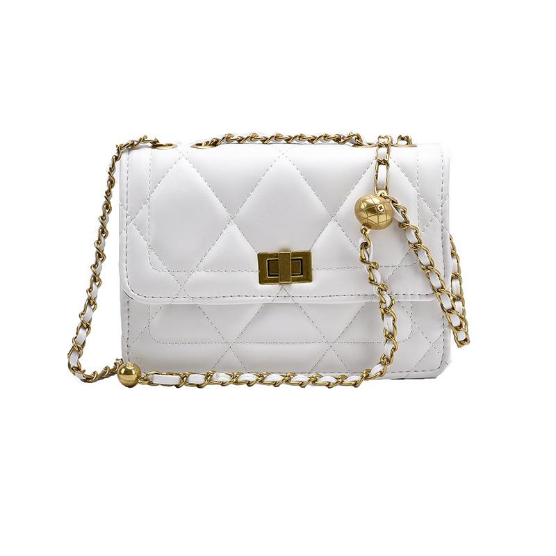 

Women's shoulder bag 2021 hot Korean version, Gules color