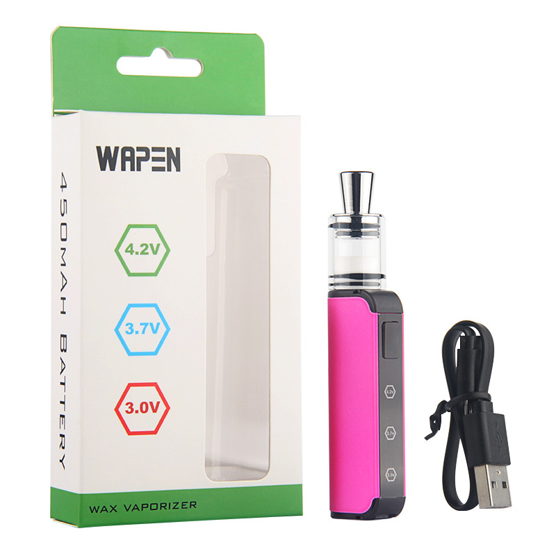 

Wax Voltage Wax Vaporizer Battery Glass Ceramic Beleaf Atomizer Electronic Variable Vape 450mAh Vape All-In-One Pryex WAPEN Mod Cigaret Buwn