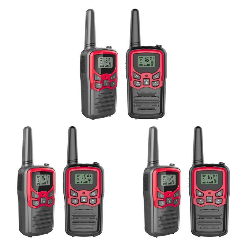 

Walkie Talkies for Adults Long Range 6 Pack 2-Way Radios Up to 5 Miles Range in Open Field 22 Channel FRS/GMRS Walkie Ta