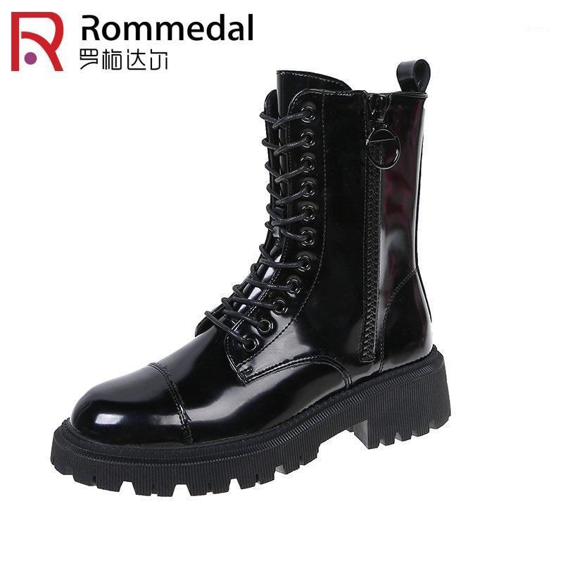 

Winter Women's Shoes White Black PU Leather Ankle Boots Goth Platform Shoes Women Boots Fashion Motorcycle Botines Mujer1