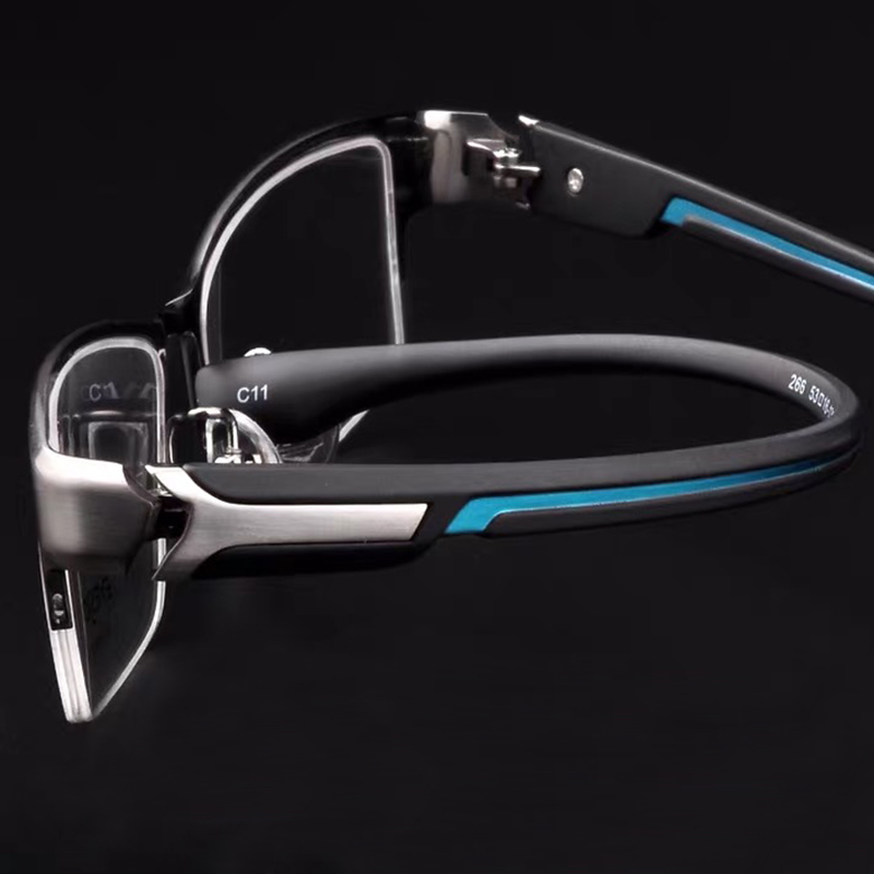 

of Titanium Eyes Frame Men Transpaent Reading Glasses Retro-decorative Frames Optical Lenses for Hombre 2hna