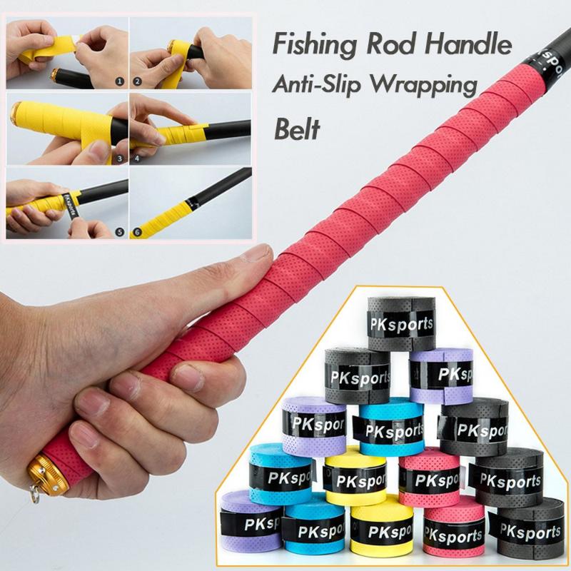 

60 Pcs Tennis Racket Overgrip Anti-slip Badminton Rackets Grips Slingshot Fishing Rods Sweatbands Tape Breathable Sweat-proof, As pic