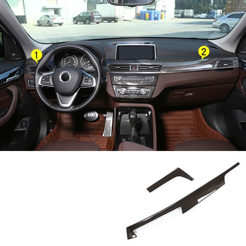 

Lsrtw2017 for X1 X2 F48 F39 Car Dashboard Strip Trims Decorative Interior Accessories Chrome 2016 2017 2018 2019 20201