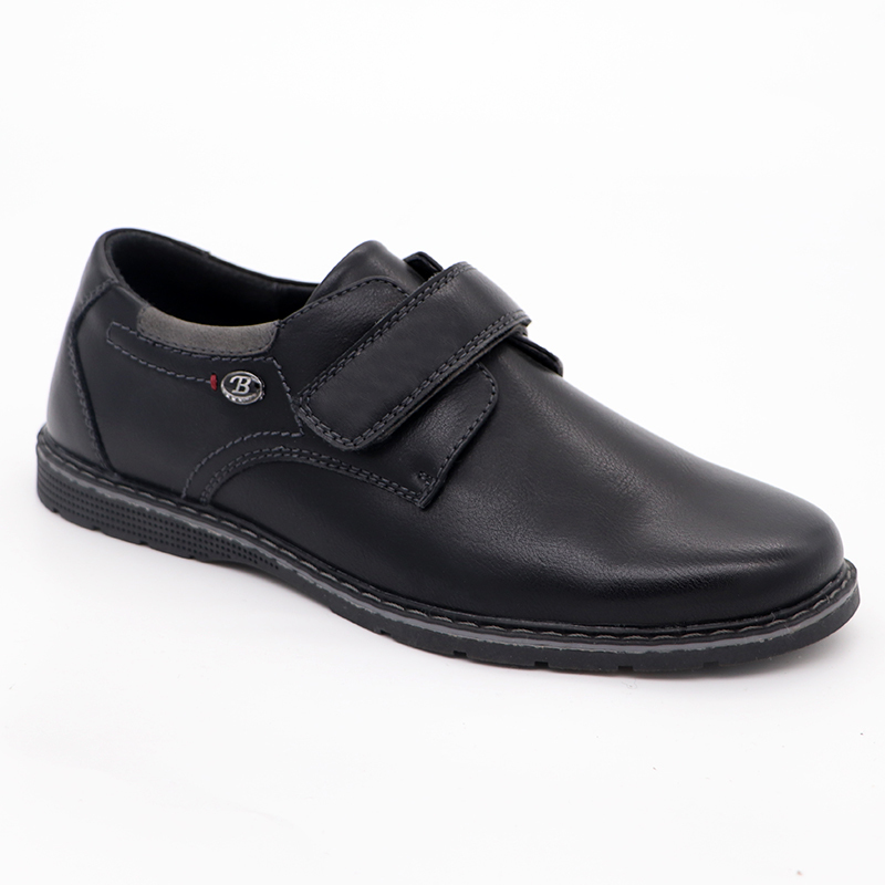 

Autumn Leather Children's Pu Brand Boys & New Spring Black Flat Kids School Dress Shoes Wedding Casual Loafers Size 32-37, 2020-t