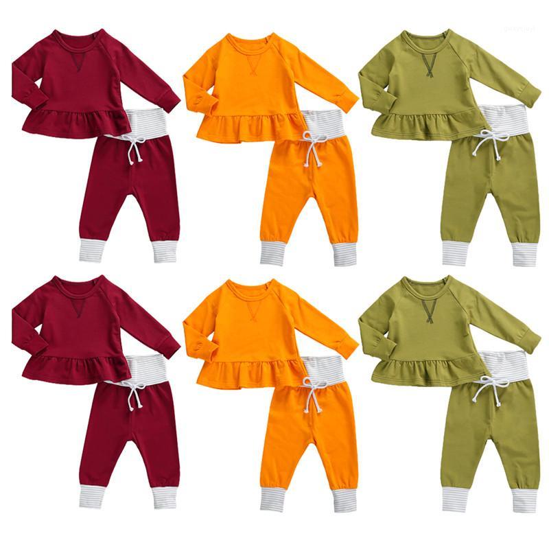 

0-24M Cute Baby Boys Girls Clothing Sets Autumn Winter Toddler Newborn Infant Baby Boy Girl Long Sleeve Pullover Tops+Long Pants1