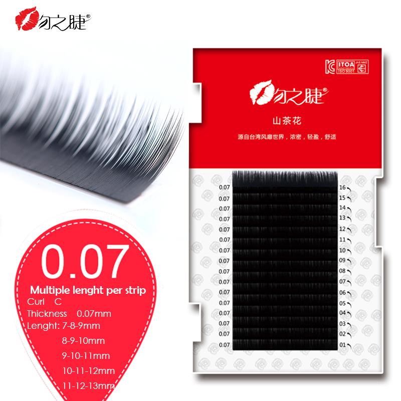

Camellia Eyelash Pandora 3D/4D/5D/6D 0.07 Volume Eyelash Extensions Mixed Length in One Lash Strip naturl lashes extension