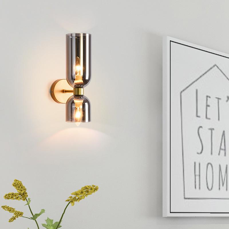 

Bedroom Bedside Wall Lamp Simple Modern Glass Wall Lamp Hotel Corridor Corridor
