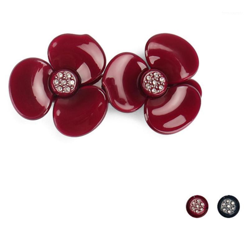 

Hair Clips & Barrettes Camellia Flowers Barrette Clip For Women Girl Ornament - Cellulose Acetate Accessory Pin Braids Tiara1