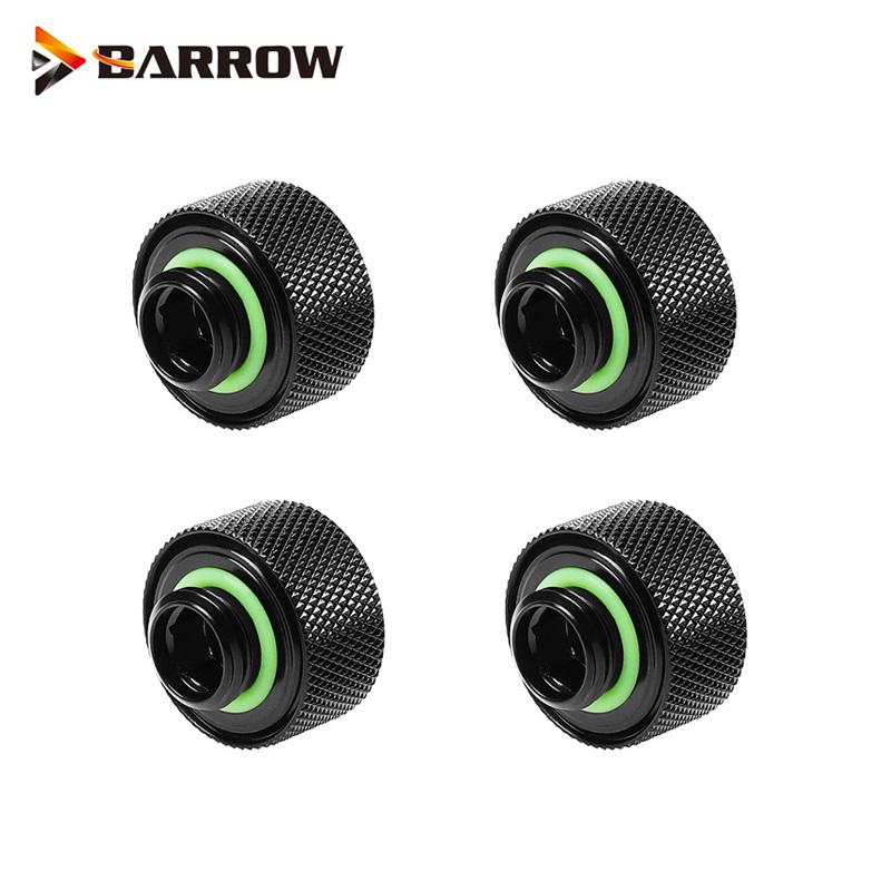 

4pcs barrow g1/4 od 14mm 16mm anti stype acrylic petg fittings 10x14mm,12x16mm hard tube connector,TFYKN2-T14/16 barrow fitting