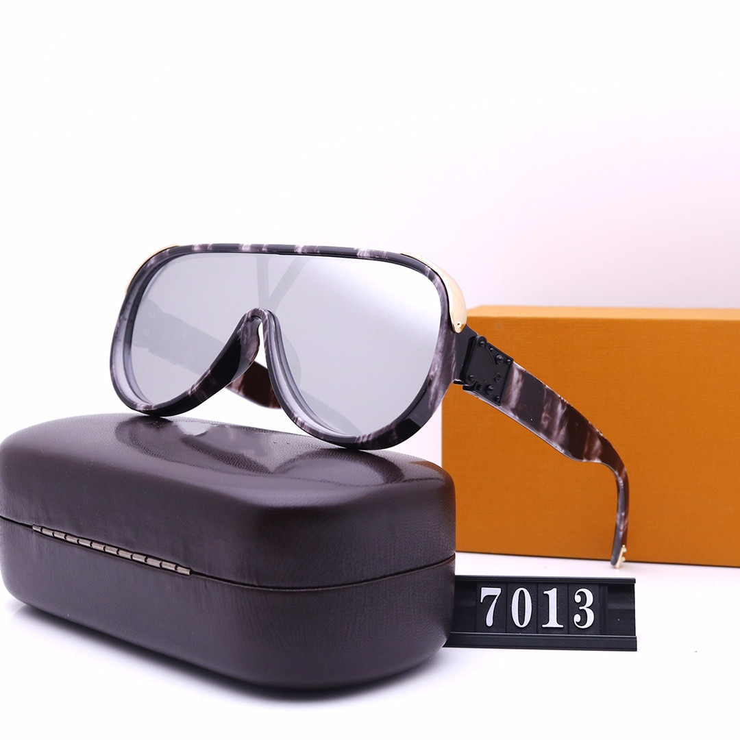 

New 7013 fashion brand designer Sunglasses square frame trend avant-garde style for mans top quality selling uv400 noble eyewear