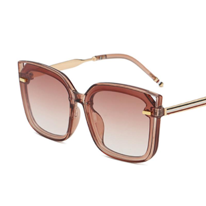 

Sunglasses Unisex Cat Eye Modis Oculos Big Vintage Women Men Brand Designer Luxury 2021 Trending Sun Glasses Festival Gift