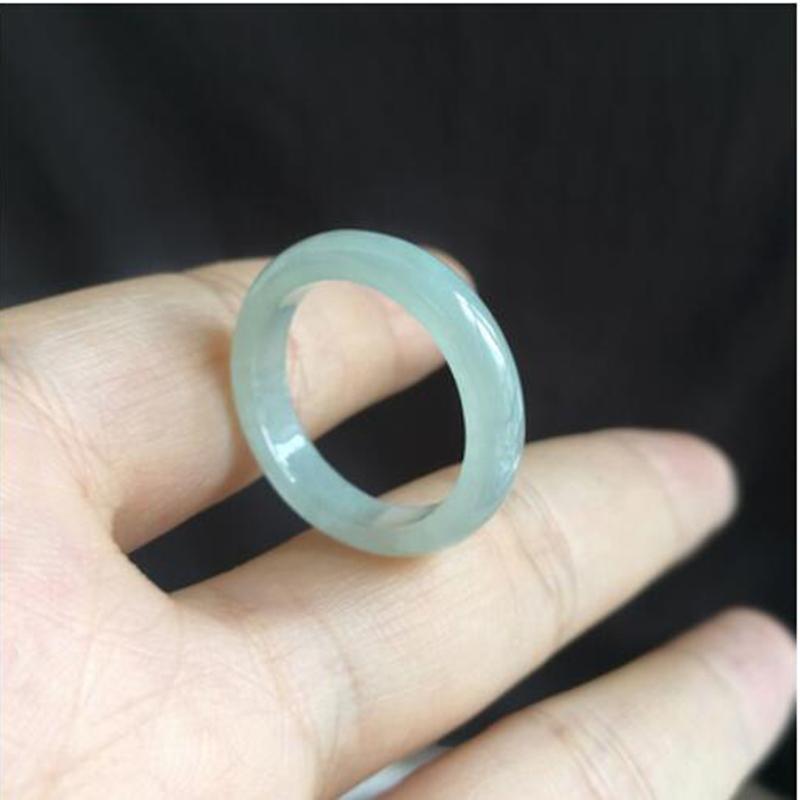 

Wholesale High Quality Natural Burma Jade Ring Jewelry Lucky Exorcise evil spirits Auspicious Amulet Jade Ring Fine Jewelry