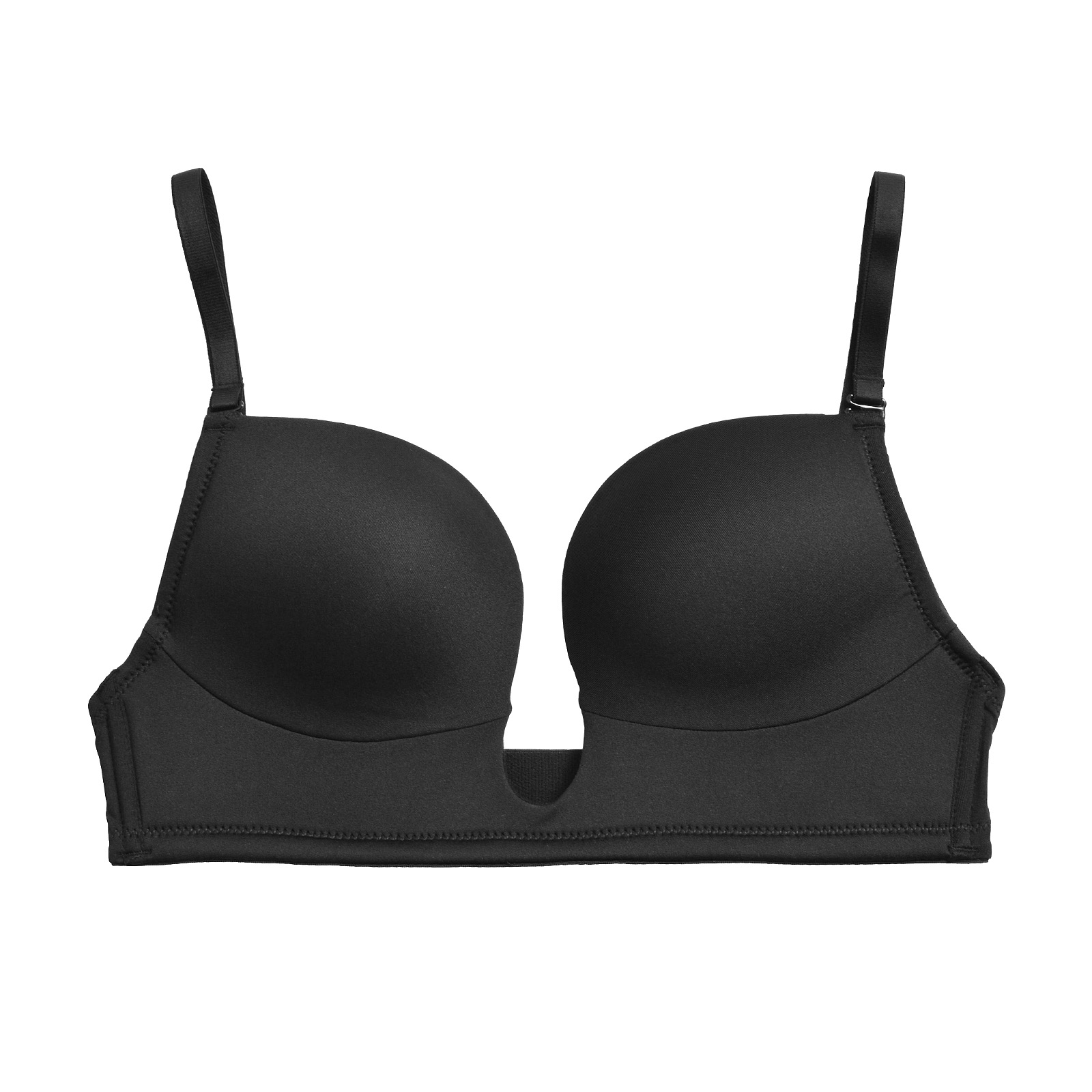 YBCG Multiway Bra Solid White Underwear Deep Plunge Bras For Women