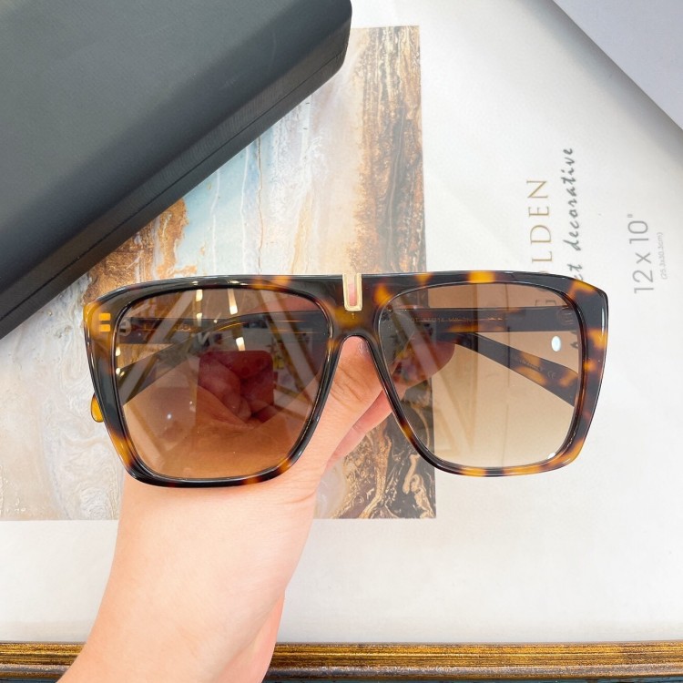 

Fashion Woman Sunglasses Vintage Mens Sun Glasses Woman Man Sunglass Big FaceEyewear GV7019 with Package, White;black