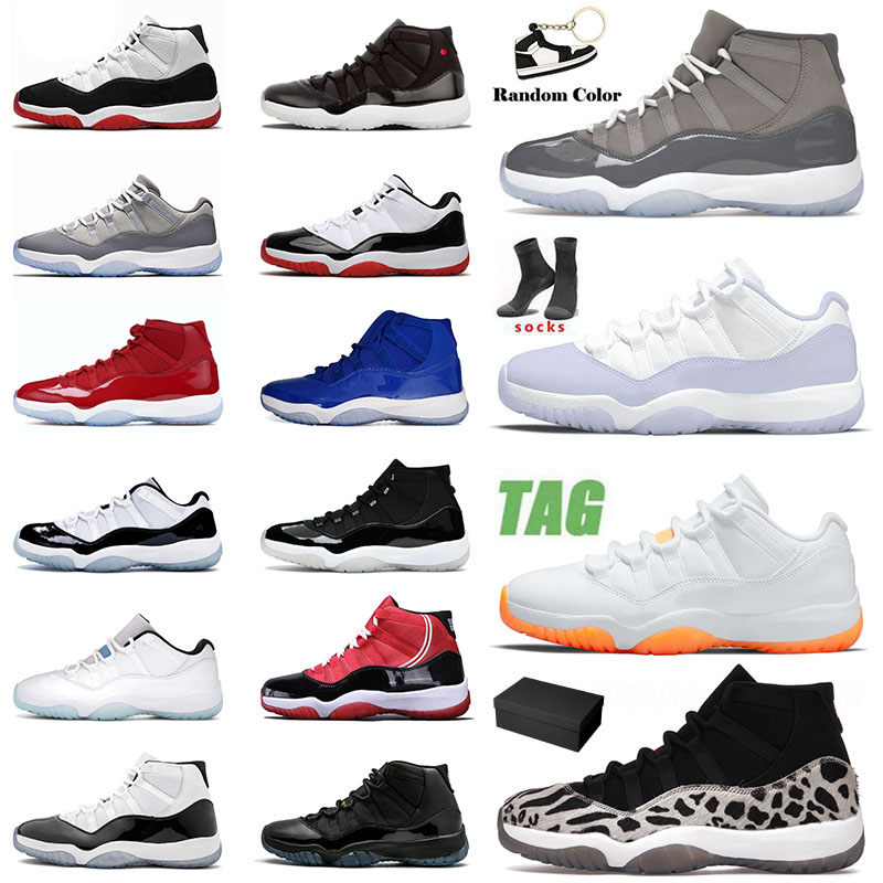 2022 New Arrival Jumpman 11 11s IX Mens Womens Sports Basketball Shoes Animal Instinct High Cool Grey Designer Sneakers Violet Low Legend Blue Conco