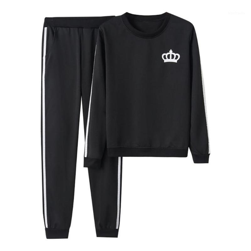 

Women Casual Sportswear Suit Trousers Set Long Sleeve Crop Tops + Pants Lounge Wear Suit O Neck Pullover Sweatshirt Tracksuit1