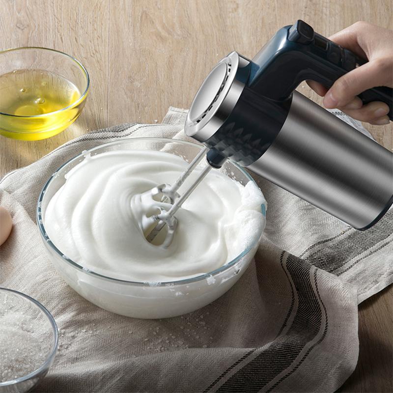 

Whisk electric household hand-held automatic butter machine and dough mixer mini baking stainless steel mixer