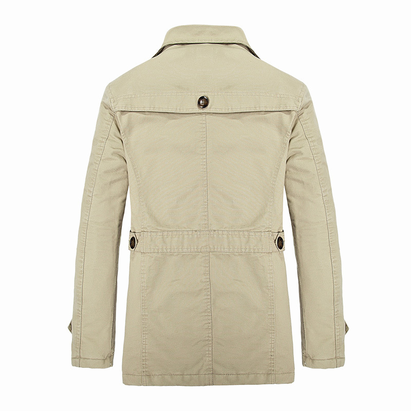 

2021 New Autumn Arrival Jacket Thicken Quality, Mode 100% Cotton Men Jk086 1AI0, Army green.