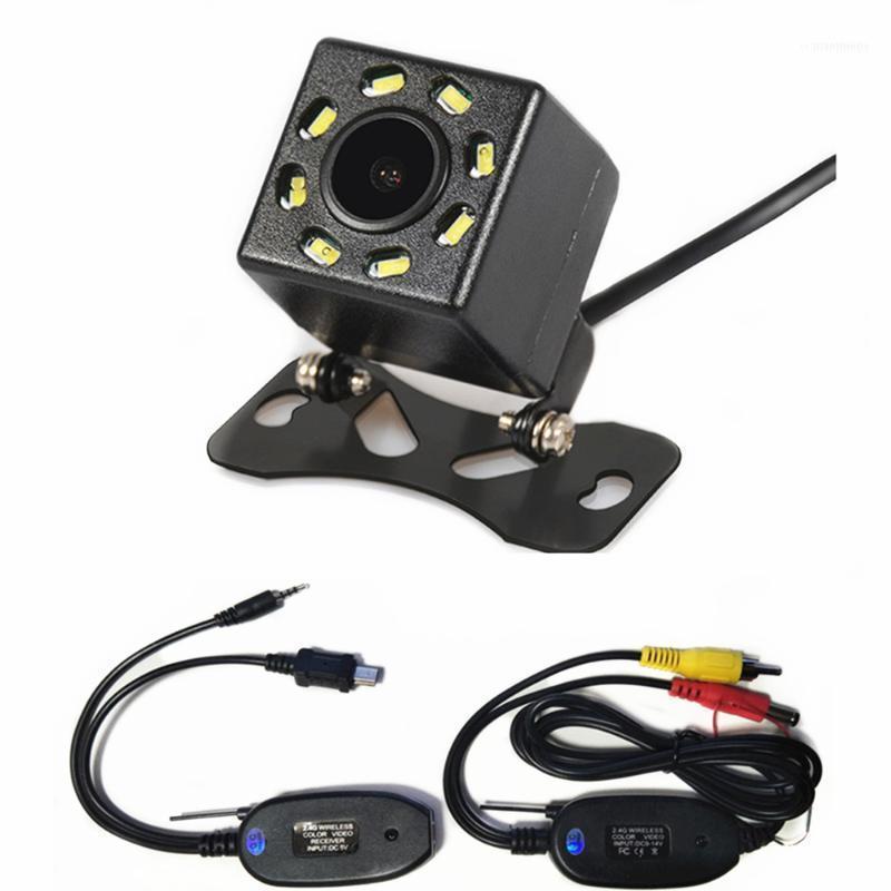 

Car Rear View Cameras& Parking Sensors 8 LED Night Vision Waterproof HD Wireless Rearview Camera Reverse CCD Camera1