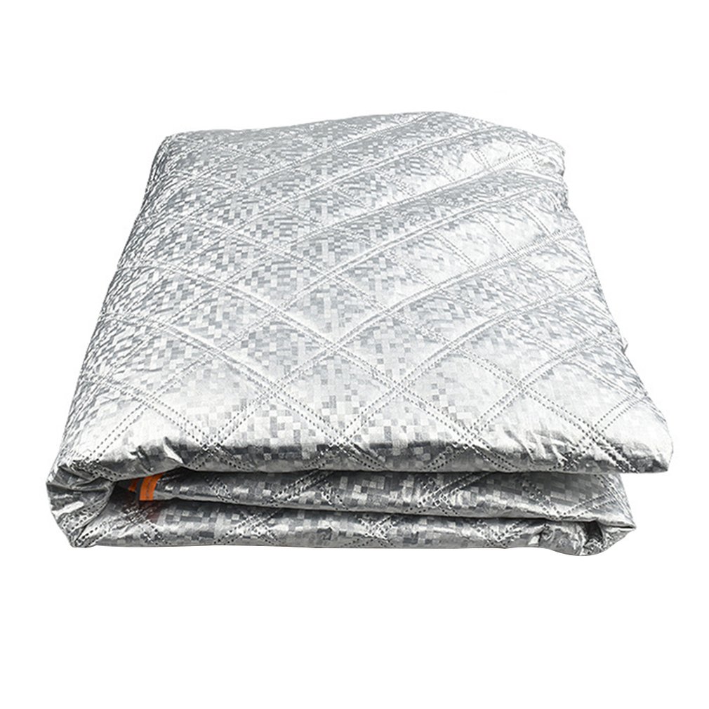 

Universal Aluminum Film Winter Snow Gear Folding Car Clothing Half Cover Snow Anti-frost Antifreeze Sunshade Cover