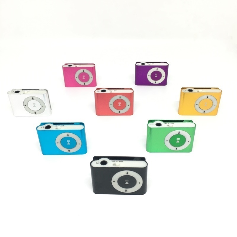 

Mini Clip MP3 player with 8 Colors Little Items without Screen Support Micro SD TF card No built-in momery