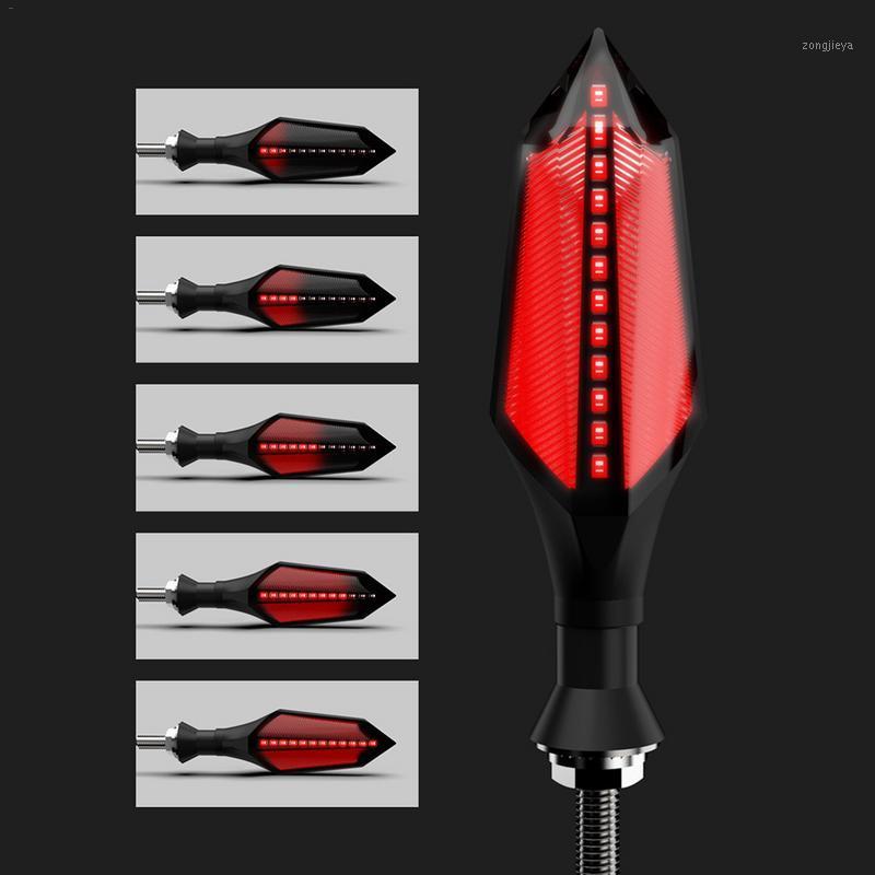 

1pc Motorcycle Modified Accessorie Led Turn Signal Super Bright Streamer Horizon Scooter Single Off Road Turning Direction Light1, As pic