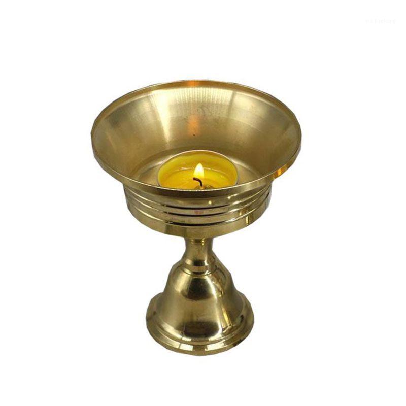 

Retro Copper Candle Holder Candelabra Candlestick Romantic Retro Party Beautiful Decor Ornament For Dinner Home1