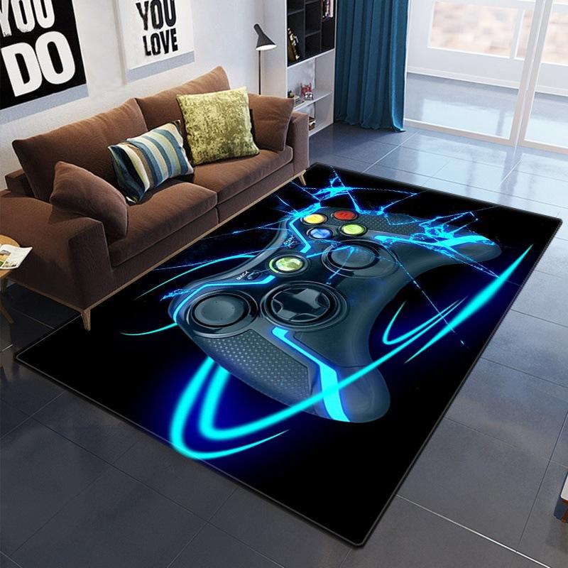 

Cartoon Kid Carpet Game Controller Printed Carpets for Living Room Bedroom Floor Mat 80x160cm alfombras grandes Drop Shipping