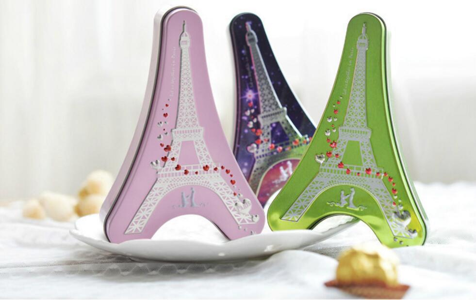 

10pcs Paris Tower Shape Candy Chocolate Spte Box Boxes For Wedding Party Birthday Baby Shower Favors Gifts