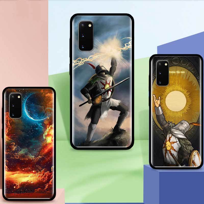 افضل مزيل عرق للتفتيح Praise The Sun Dark Souls Case For Samsung Galaxy S10 S20 Ultra S9 ... coque iphone 12 Praise the Sun Dark Souls