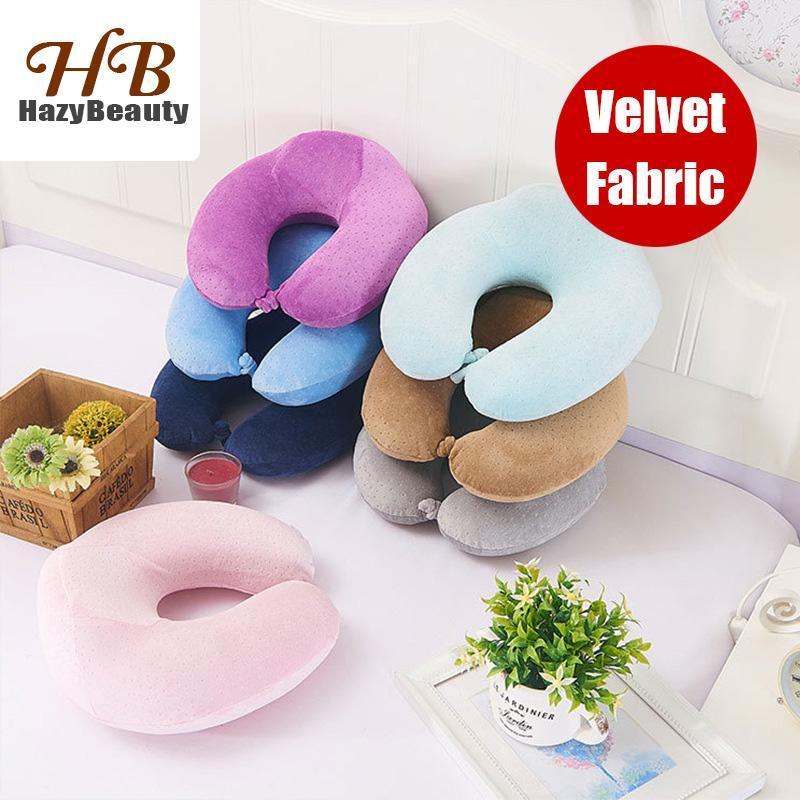 

HazyBeauty High Grade U-shaped Pillow Memory Foam Pillow Siesta U Type Office Home Travel Use Portable1