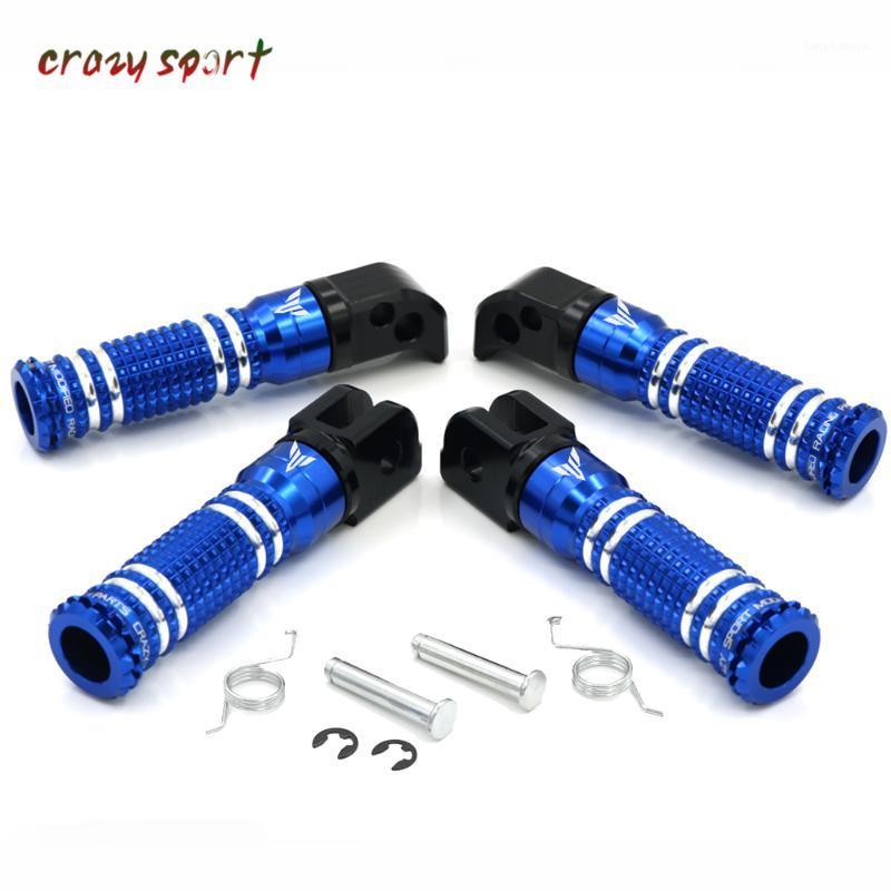 

Foot Pegs Footrest Adapter For MT10 MT 07 MT07 MT09 Tracer FZ07 FZ09 FZ FZ10 FJ09 09 10 Front Rear Foot Rest Rider Logo1