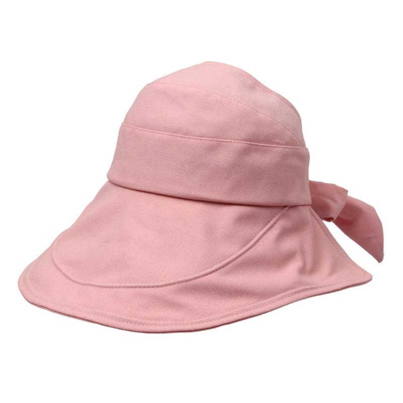 

Ladies Casual Lightweight With Hole Women Sun Hat Beach Packable UV Protection Wide Brim Summer Foldable Fashion, Yellow