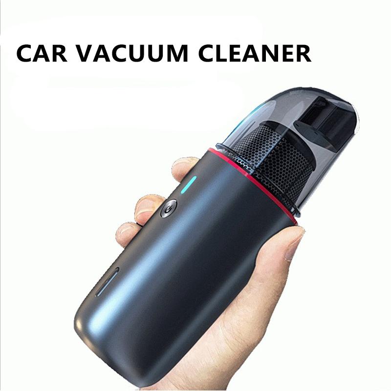 

2020 Handheld Portable Car Vacuum Cleaner 4000Pa Powerful Vaccum Cleaners Household Rechargeable Wireless Mini Vacuum Cleaner